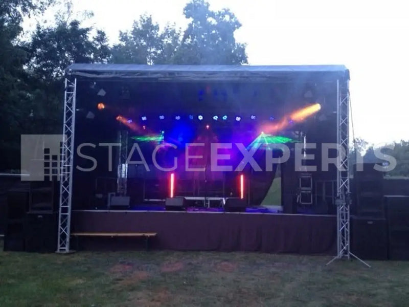 Alutruss / Mott Ground Support Stage 7x4m with extras