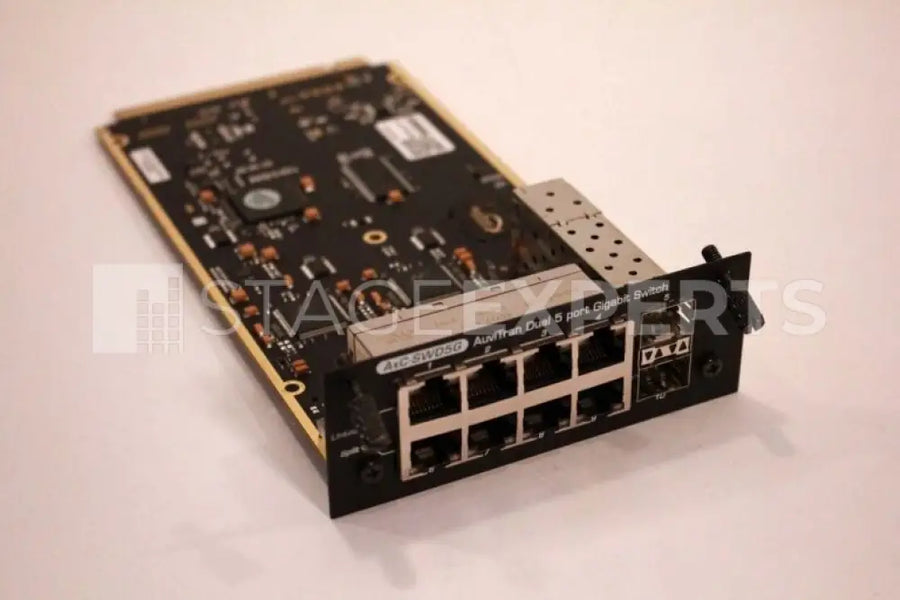 Auvitran AxC-SWD5G Gigabit Switch Card Demo Unit for AoIP