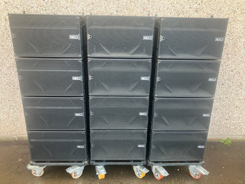 NEXO STM B112 Bass Module – 8 Cabinets with Rigging Pack