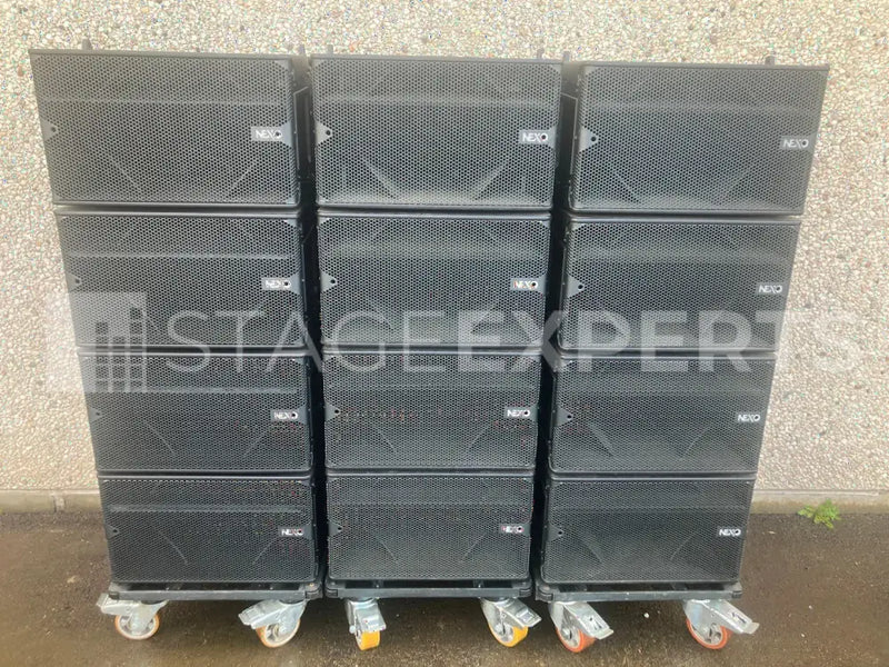 NEXO STM B112 Bass Module – 8 Cabinets with Rigging Pack