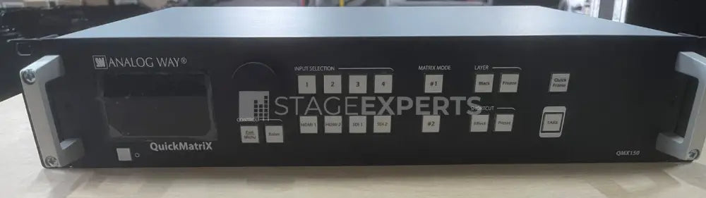 Analog Way QuickMatriX QMX150 seamless presentation switcher