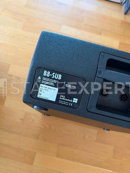 d&b audiotechnik B8-SUB Passive Subwoofer | Compact Bass