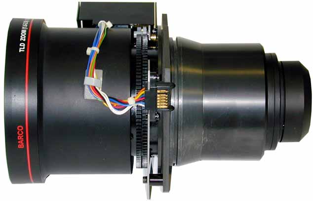 Barco TLD‑HB 1.60–2.00:1 Lens for 3‑Chip DLP Projectors