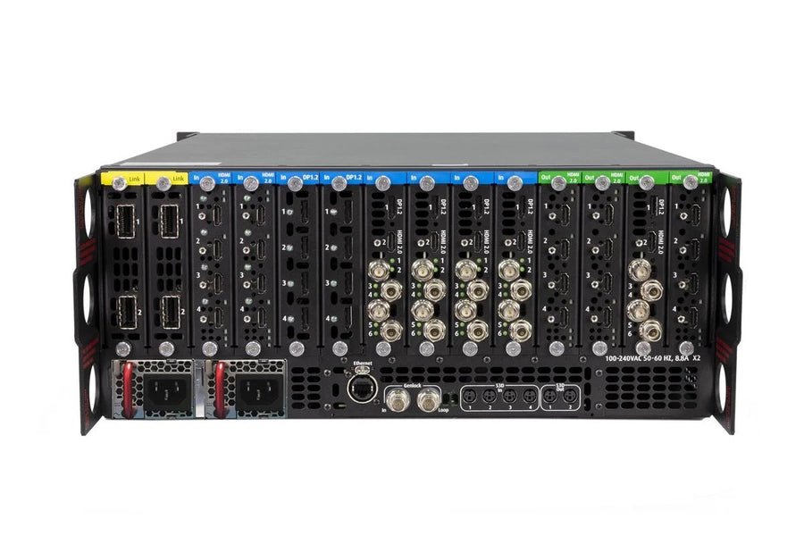 Barco E2 Tri-Combo 4K60 Presentation Switcher & Scaler - 12G