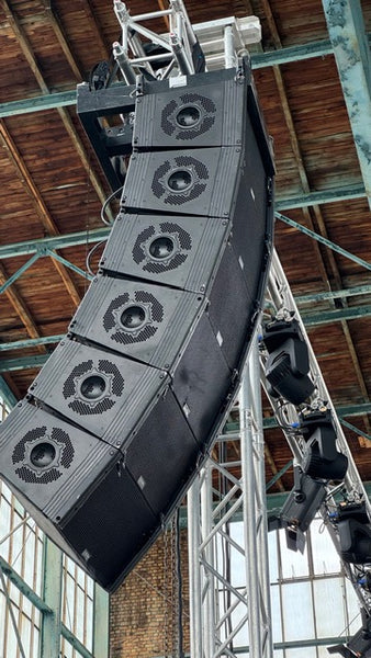 EAW KF730/SB730 with Lab Gruppen & UX8800 Line Array