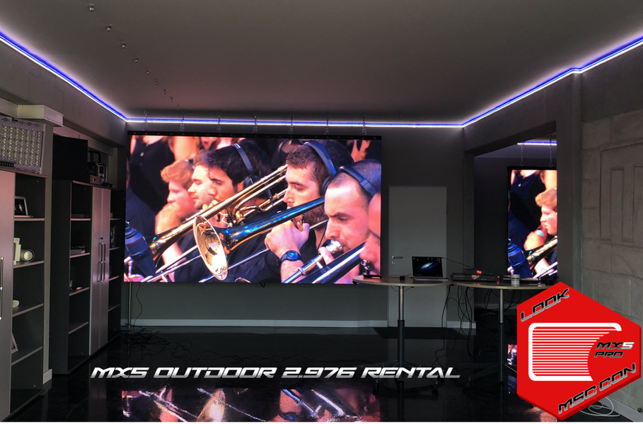 MX5pro 2.976 Outdoor LED Panel – 500x500, IP65, 3840Hz