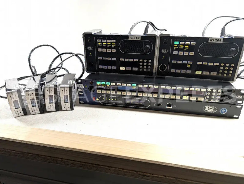 ASL Digital 4000 Intercom System – Master, Stations & Belts