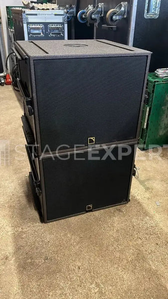 L-Acoustics SB15m Subwoofer Pair with Rails – 15-inch