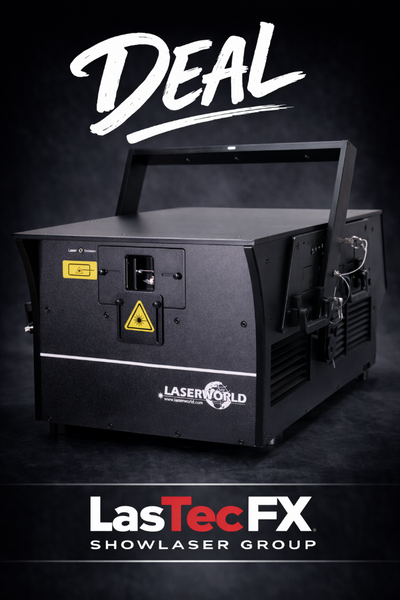Laserworld PL-50.000 HYDRO IP65 RGB Laser Projector – 50W