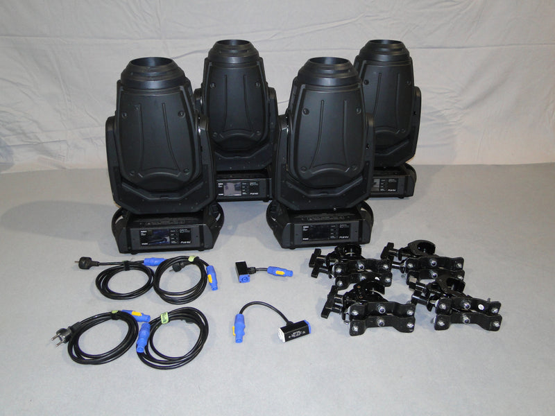 Robe Robin Pointe – 4 Fixtures with 4-Way Case & Cables
