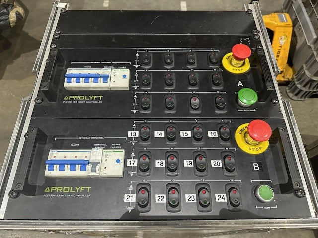 Prolyft PLE-30-123 12-Channel Hoist Controller (2x, 24-Ch)