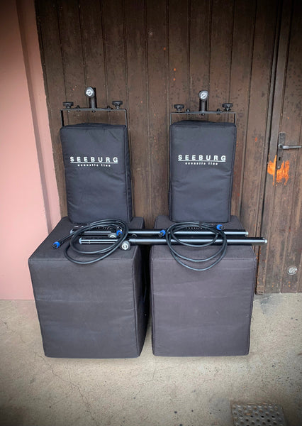 Seeburg Acoustic Line TSM10 + TSM Sub dp+ PA Set (2+2)