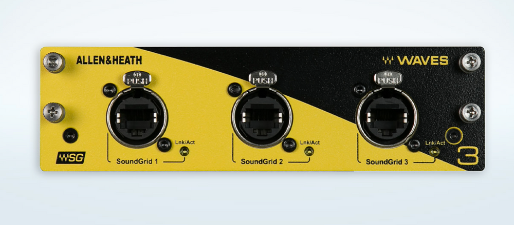 Allen & Heath Waves V3 Card - SoundGrid I/O for dLive mixers