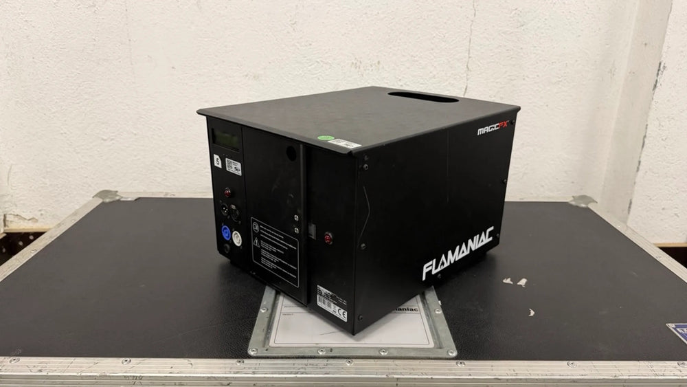 Magic FX Flamaniac with 1/2 Flight Case – Flame Effect