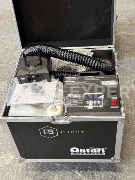 Antari S500L Snow Machine – DMX, High Output, Flightcase