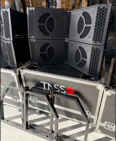 TASSO KF310 Line Array System – 12 Tops, Frames & Cases