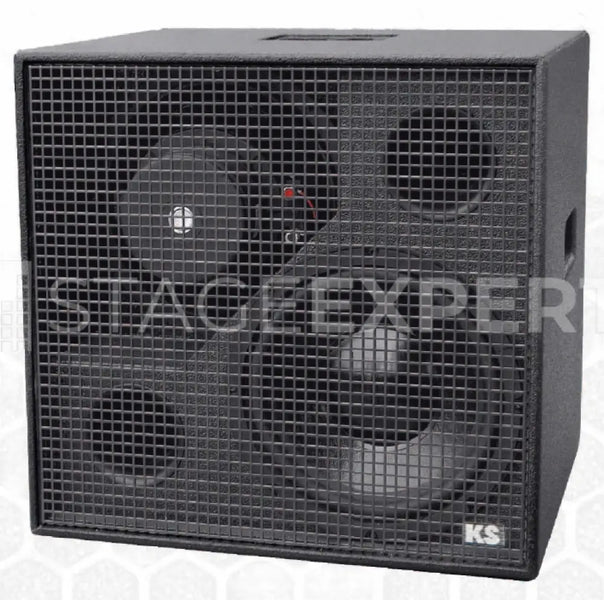 KS Audio CPD B Cube Active Subwoofer with Cover | Compact