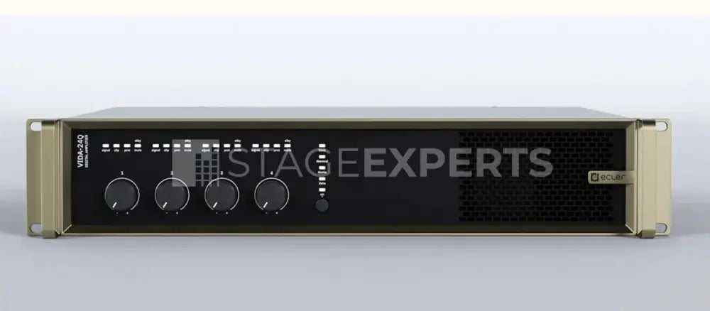 Ecler VIDA 24Q System Amplifier with DSP & Dante | 4-Channel