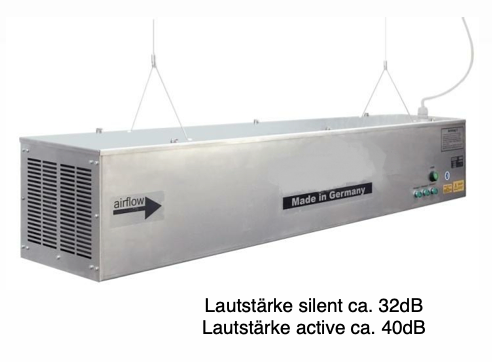 PURION UVC 300 SILENT Air Steriliser – Quiet UV-C Air Disinfection