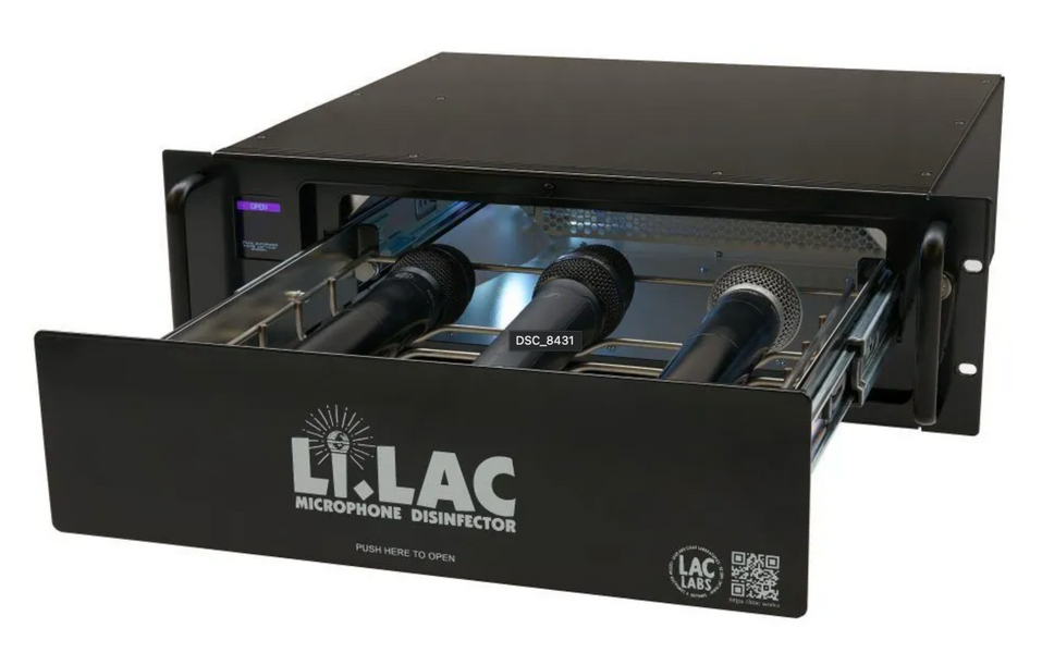 LAC.Labs Li.LAC Microphone Disinfector – UV-C, 19" 3U