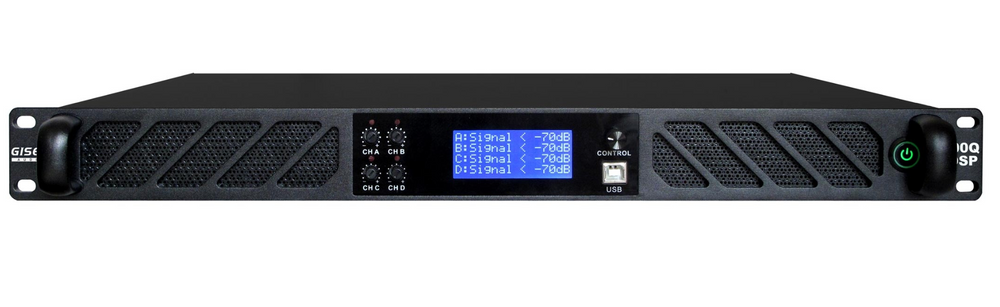 Gisen Audio M100Q Digital Power Amplifier – Touring Ready