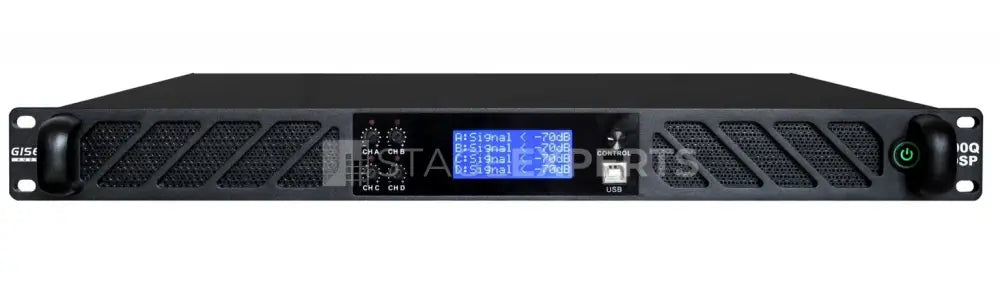 Gisen Audio M100Q Digital Amplifier – Pair, Touring Ready
