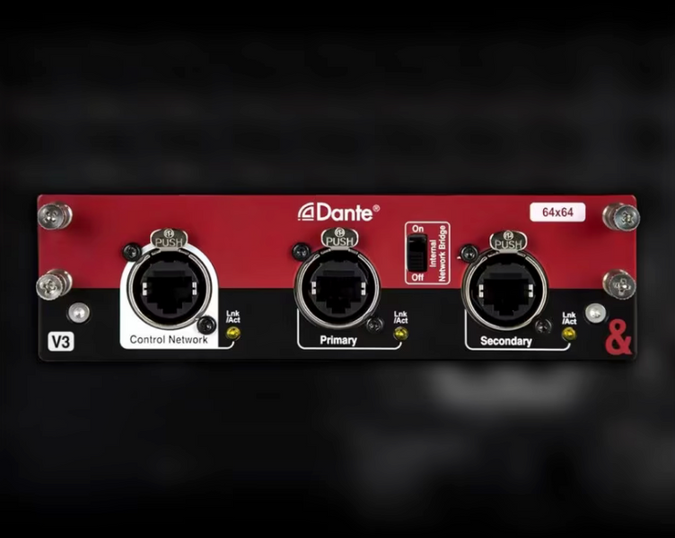 Allen & Heath Dante 64x64 Card for dLive & Avantis – New