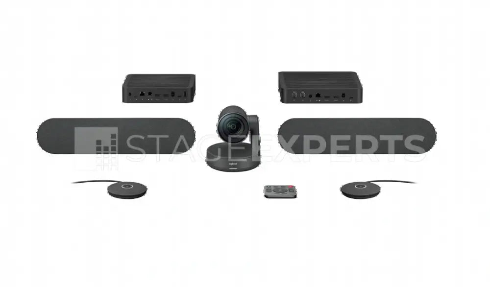Logitech Rally Plus 4K Conferencing System for Large Rooms