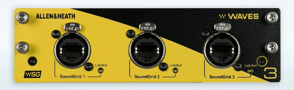 Allen & Heath M-DL-WAVES3 Card for dLive & Avantis – SoundGrid
