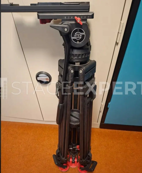 Sachtler DV 12 SB Tripod System – Carbon Legs & Spreader