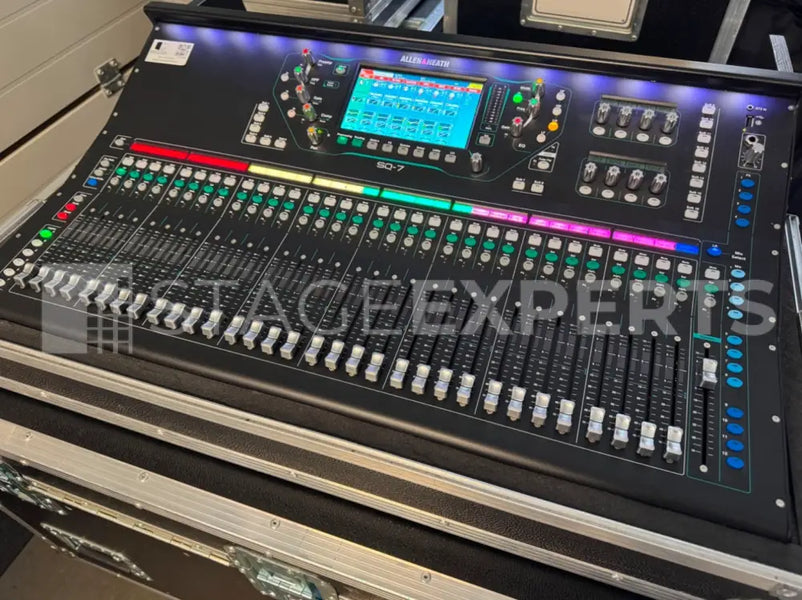Allen & Heath SQ-7 Digital Mixer with Flightcase & Cover