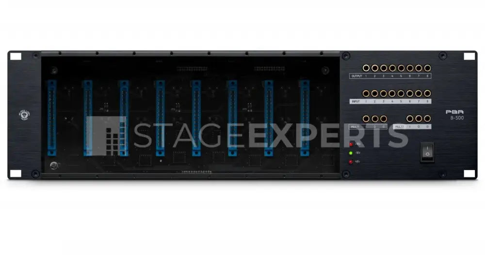 Black Lion Audio PBR8-500 8-slot 500 rack with TT patchbay