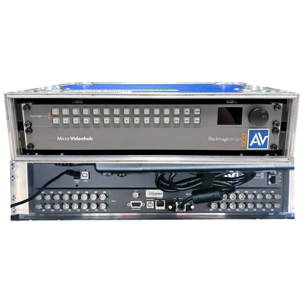 Blackmagic Design Micro Videohub 16x16 SDI Router, Panel