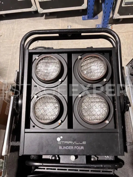 Stairville Stage Blinder Four – 8x Set with Case & Clamps