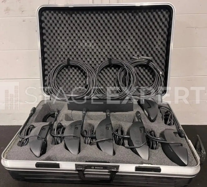 Bosch CCS 900 Ultro Discussion System Bundle + Case