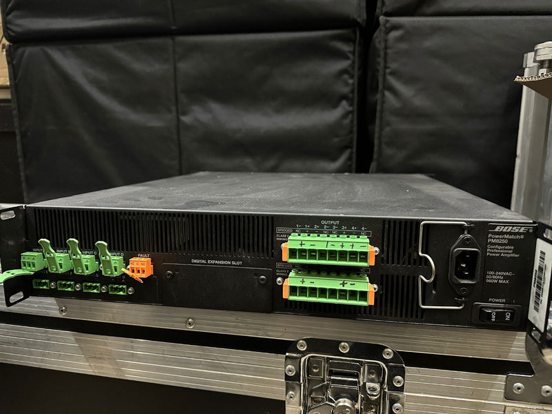 Bose PowerMatch PM8250 Power Amplifier with DSP | 8-Channel