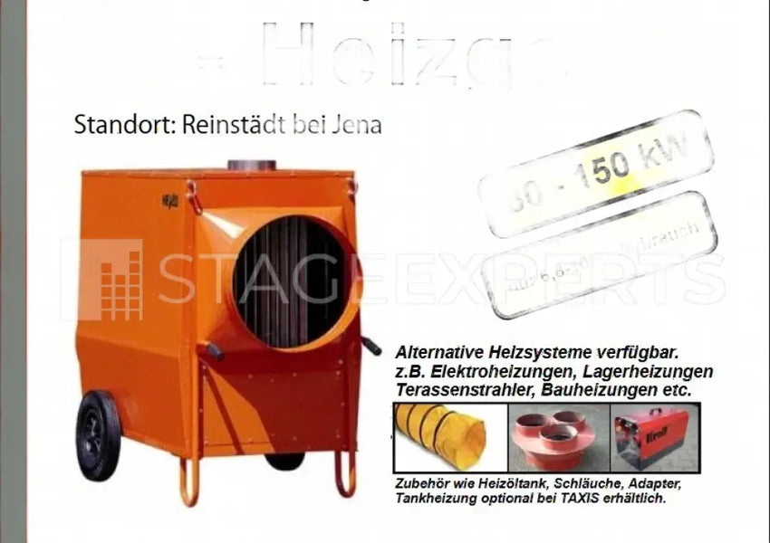Oil Heater 80–150 kW – High-Output Industrial Heater