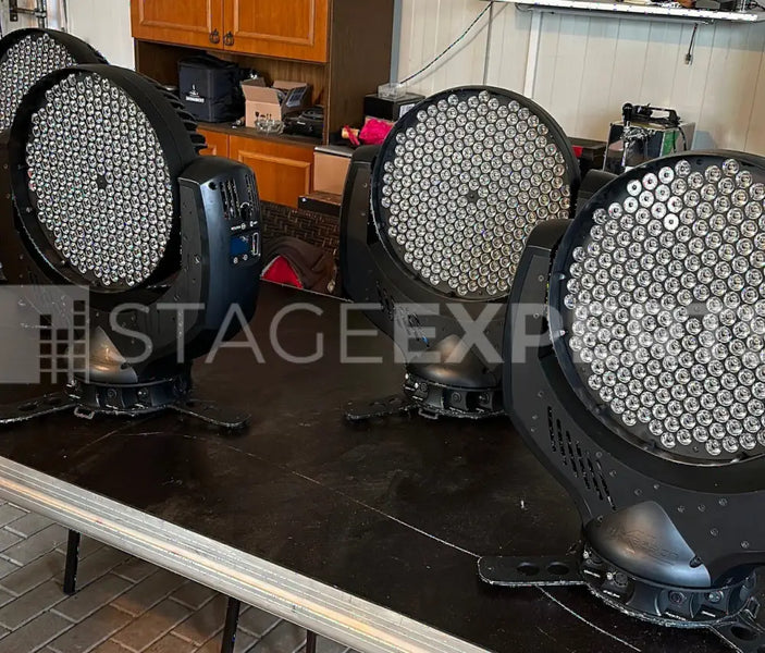 GLP impression 240 XL Wash – 4 Moving Heads, Case & Accessories