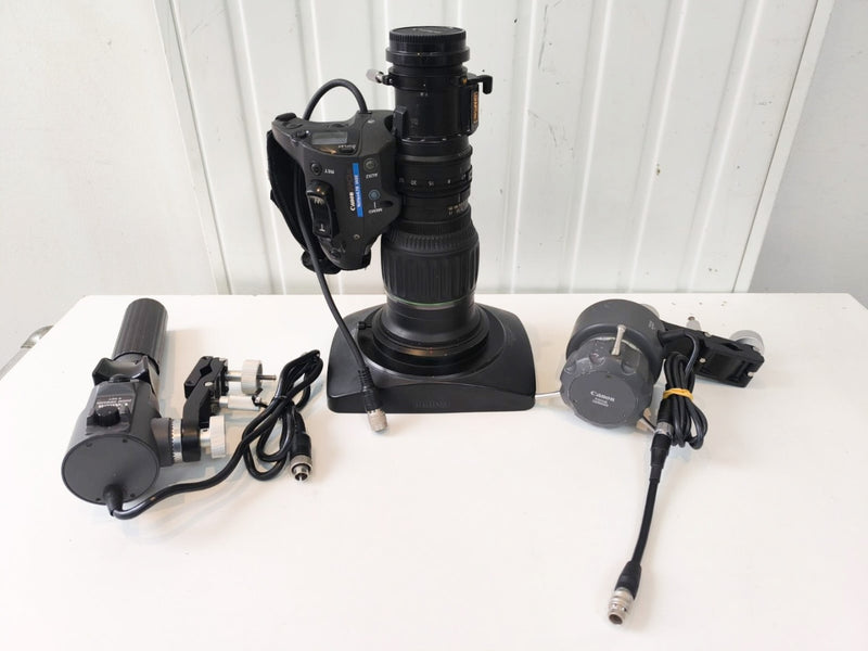 Canon HJ11eX4.7 BIASE lens + zoom/focus remotes