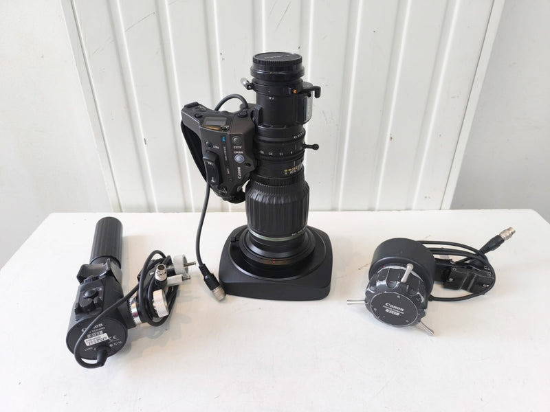 Canon HJ14ex4.3B IA-SE HD B4 Wide-Angle Lens + Remotes Included