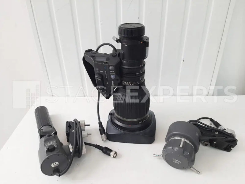 Canon HJ17ex6.2B IASE Lens with ZSD-300 & FPD-400 Remotes