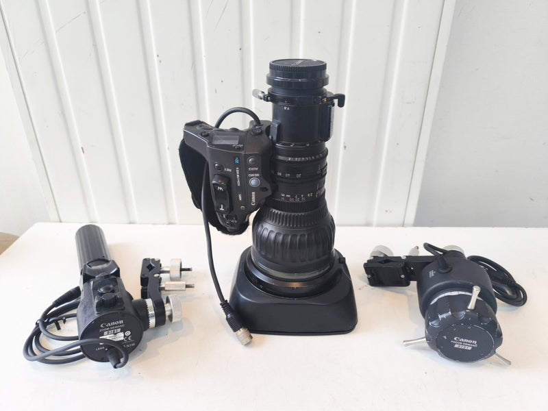 Canon HJ22ex7.6B IASE A Lens with Remotes | B4 2/3-inch