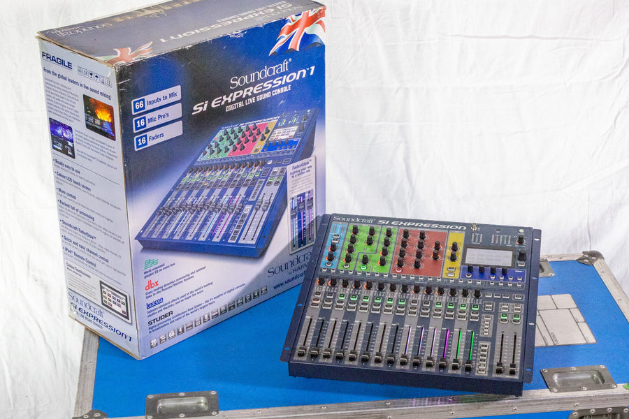 Soundcraft Si Expression 1 Digital Mixer – Used, Boxed inc. IEC
