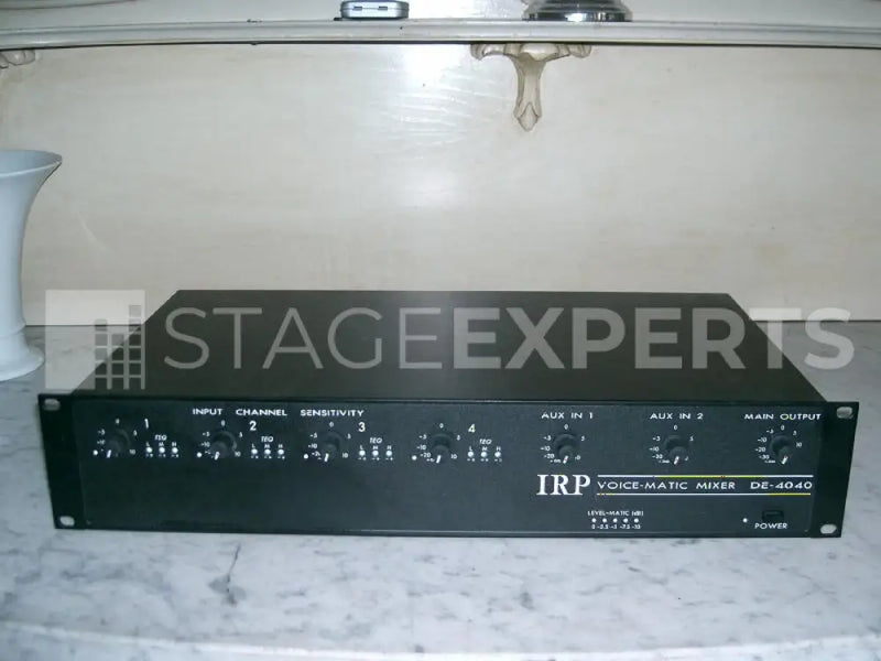 IRP Professional Sound Products DE-4040 Voice‑Matic Mixer