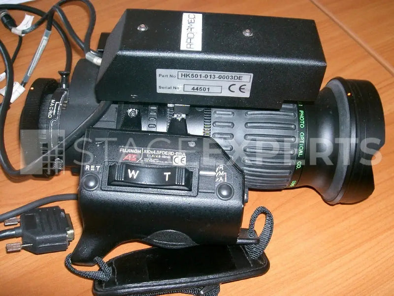 Fujinon A10x4.8 Radamec Broadcast Lens | Stage Experts UK