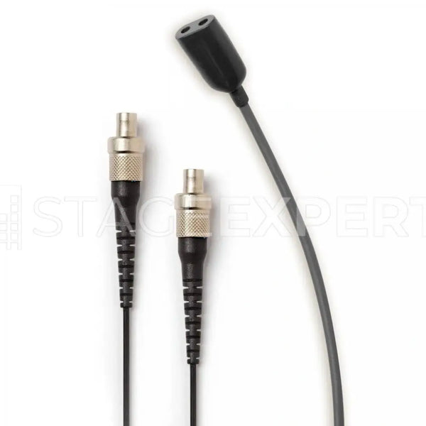 Point Source Audio CO28WLSKBL Dual-Element Lavalier Mic
