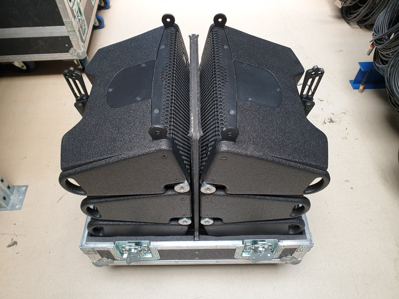 CODA Audio TiRAY Line Array Set of 6 Speakers with Flight Case