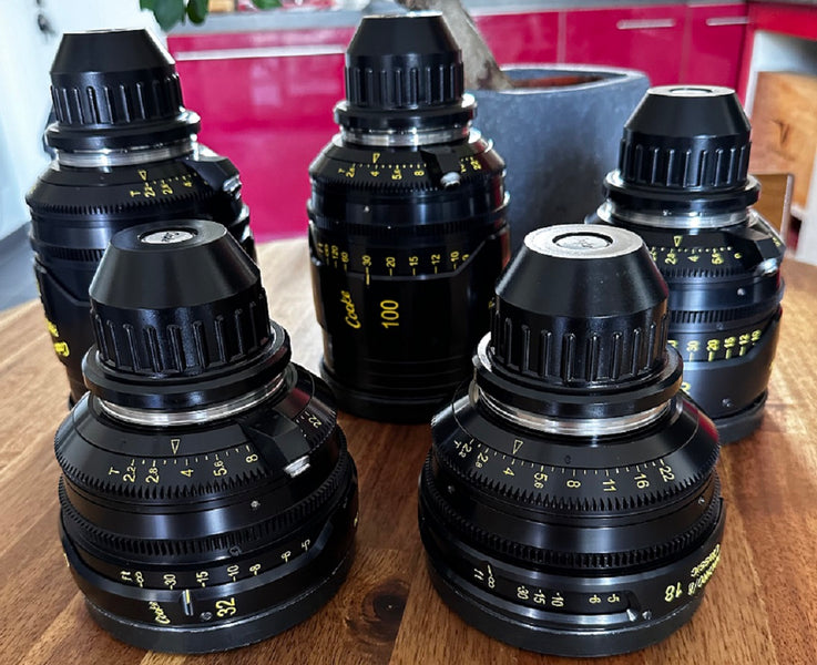Cooke Panchro/i Classic S35 PL Lens Set 18–100mm (5pc)