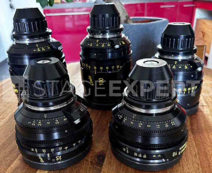 Cooke Panchro/i Classic S35 PL Lens Set 18–100mm (5pc)