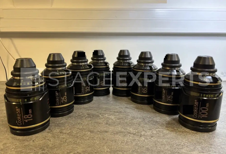 Cooke S5/i T1.4 PL Prime Lens Set – 18–100mm (8x)